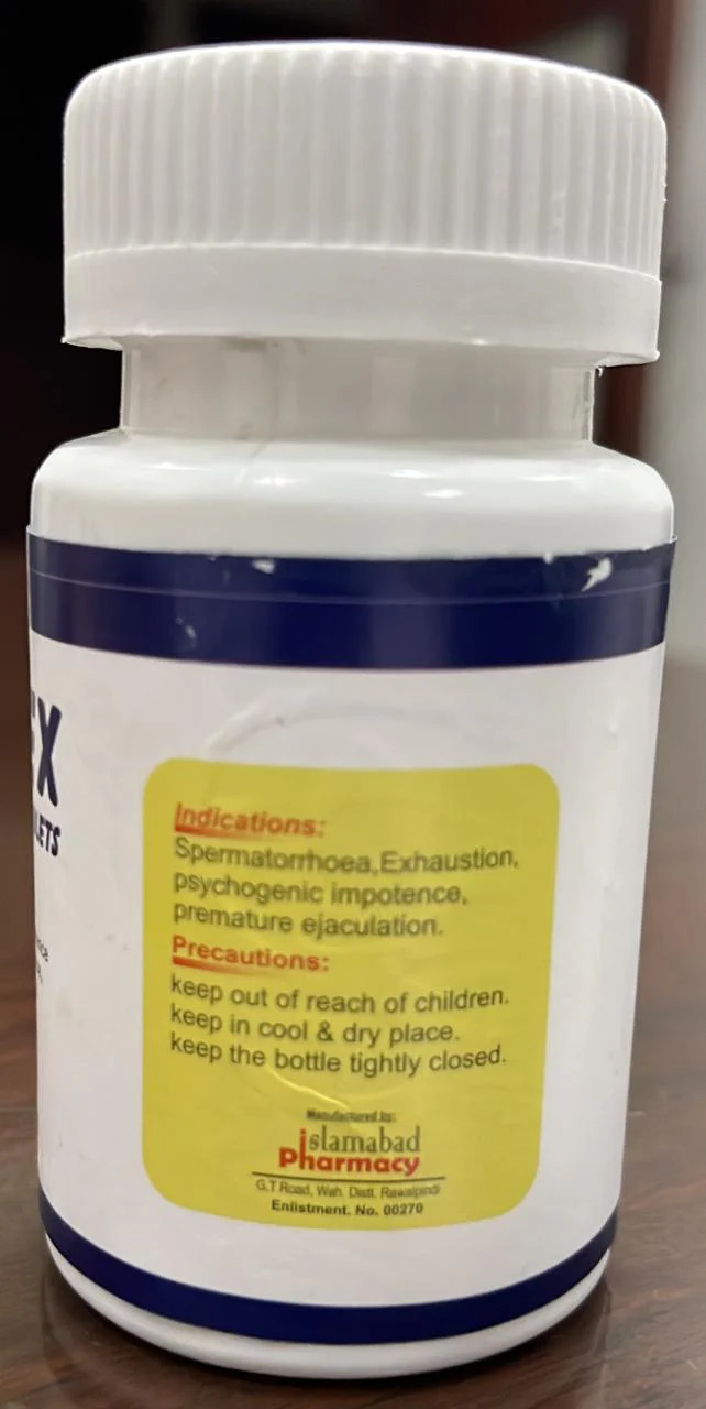 VergEX Tablets Indications